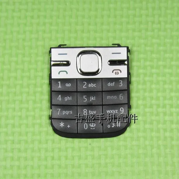 10 шт черный/белый/серый Корпус главная Функция клавиатуры кнопки чехол для Nokia C5