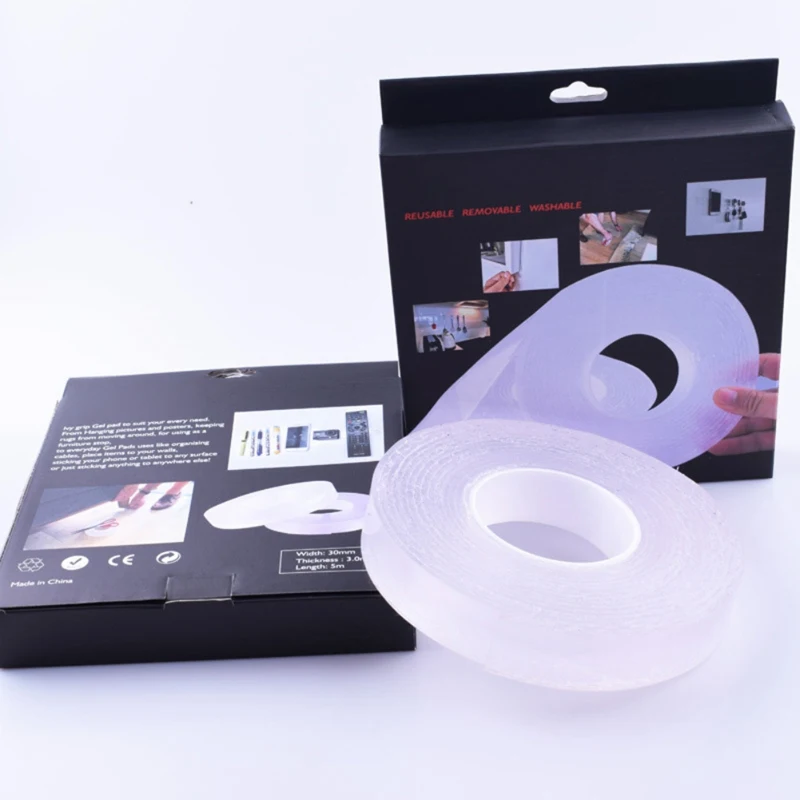 

Multi-function Grip Tape Seamless Sticker Pad Household Daily Storage Artifact Nano-adhesive Universal Stickers Remove Reusable
