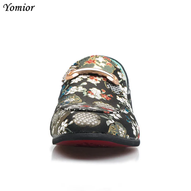 Yomior/Классические брендовые модные летние мужские модельные туфли официальный деловой костюм свадебные туфли лоферы на плоской подошве Большие размеры Sapato Social