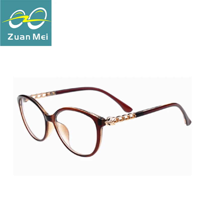 Buy Zuan Mei Retro Optical Reading Eyeglasses Frame Women Brand Plain Mirror
