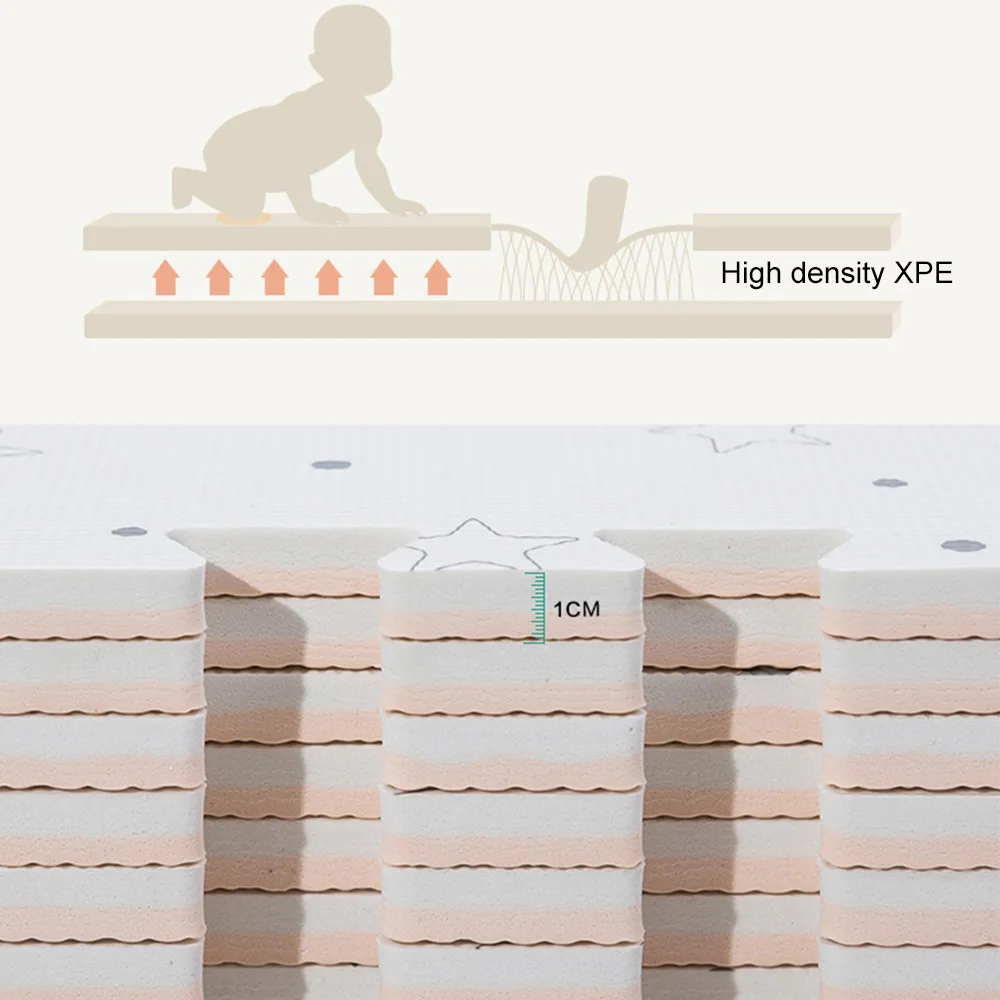 50*50 см детский коврик-пазл из пены EVA с блокировкой, Детский ковер для упражнений, ковер для детских игрушек