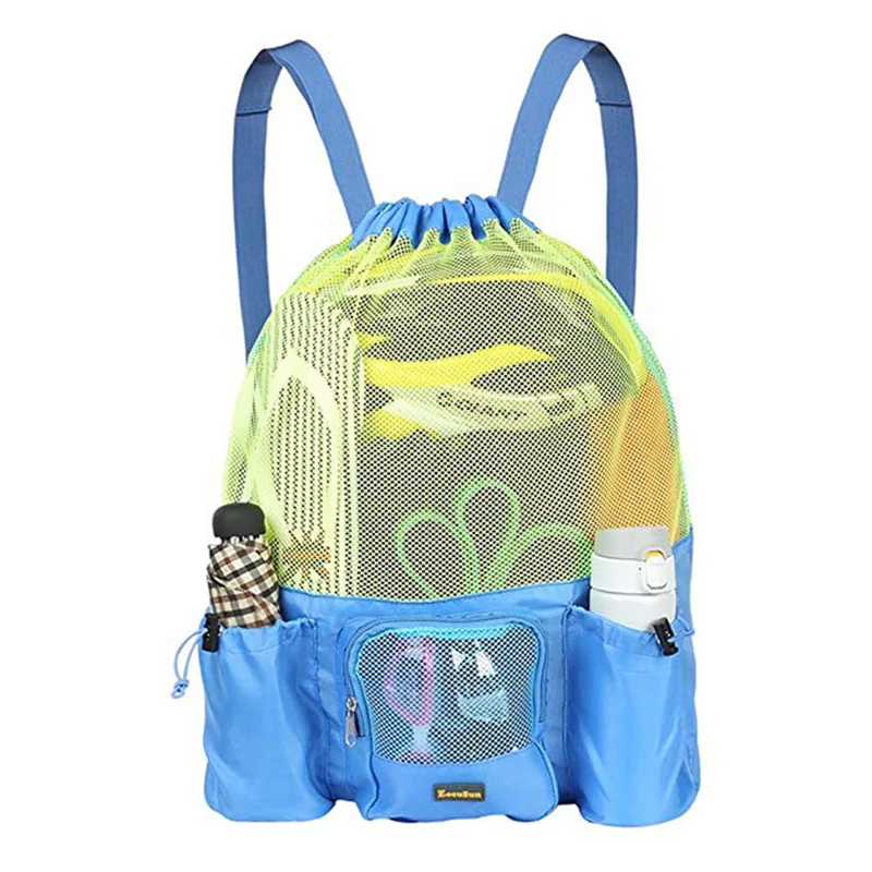 mesh beach backpack