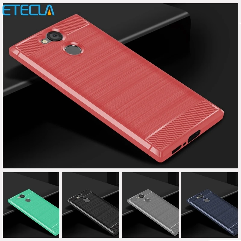 

For Sony Xperia L2 Case On Sony Xperia L2 Cover For Soni Experia L2 Premium Original Silicone Mix Hybrid Protective Soft Shell