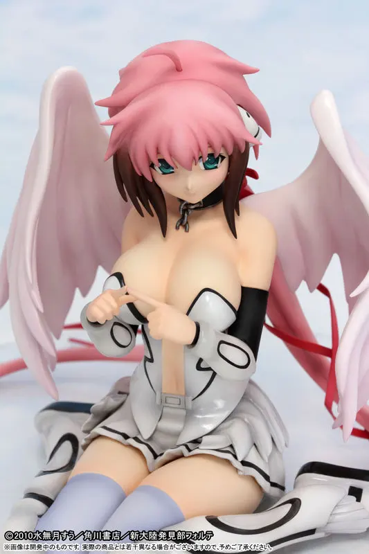 Бесплатная доставка новый Japana аниме 1/7 Сора не Otoshimono Икарос ПВХ фигурку игрушки sxey Модель Коллекция