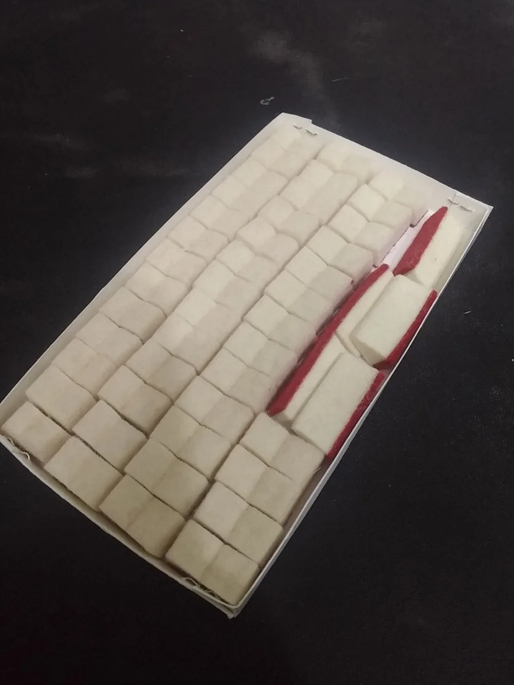 Upright Piano Treble Damper Felt Set Precut Replacement Parts Repair