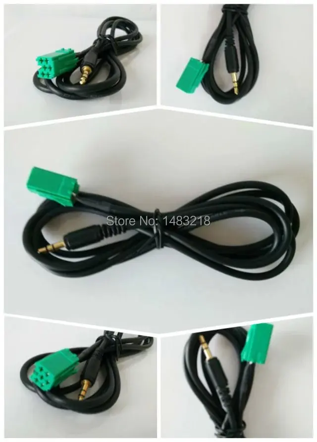1X 3.5MM Radio Auxiliary Aux Audio Interface Input Cable ...