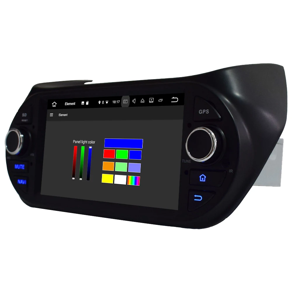 Top 7" Octa Core 4G Android 8.1 4GB RAM 64GB ROM RDS Car DVD Player Stereo GPS Glonass For Fiat Fiorino/Citroen Nemo/Peugeot Bipper 3