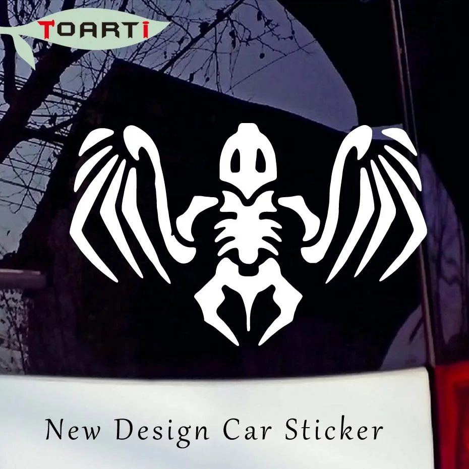 

Skull Bird Fossil Car Sticker The Skeleton Of A Bird Car Styling Vinyl Laptop Decal Automotive Stickers Auto Removable Stickers
