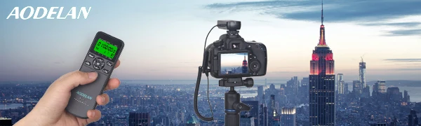 AODELAN WTR2 беспроводной Таймер дистанционного управления спуска затвора камеры для Canon EOS R, 80D, 77D, 70D, 60D, 800D, 200D, 7D Серии, 5D