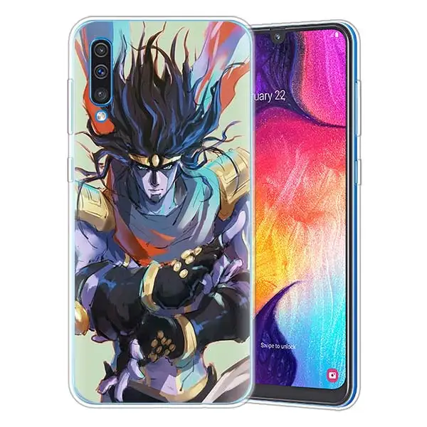 JoJo's Bizarre Adventure JoJo Silicone Case for Samsung Galaxy A71 A51 A90 5G A50 A70 A40 A20e A10 A30 A80 A8 Plus A7 A9 Cover - Цвет: 10