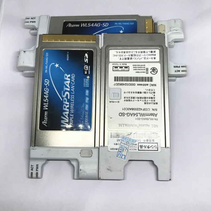 Беспроводная LAN PC Card Adapter 68pins с 54 Мбит/с/11 Мбит/с Aterm для Wi Fi SD карты|Карты памяти| |