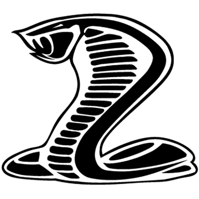 15.5cm*13.7cm Cobra Snake Bardian Vinyl Decals Car Sticker Black/Silver Accessories S6-3148 | Автомобили и мотоциклы