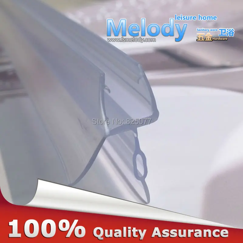 1pcs Plastic Rubber Bath Shower Screen Door Seal Strips 6 10mm