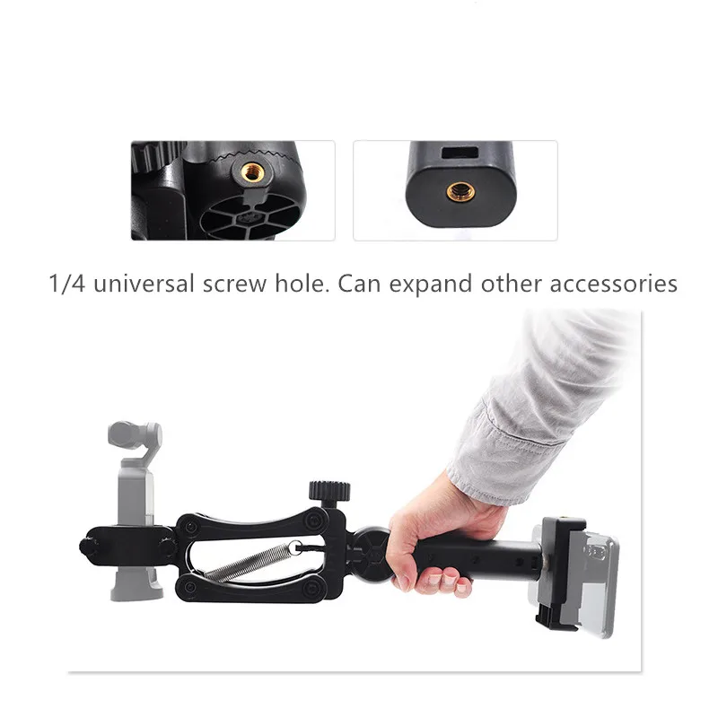 Osmo Карманная камера палка для селфи амортизирующий стабилизатор для dji osmo Карманный карданный камеры аксессуары