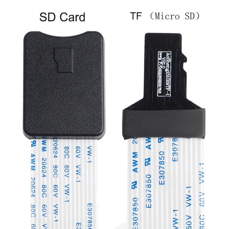 48 см/60 см SD карта мама к TF micro SD папа(SD к SD, TF к TF) гибкая карта удлинитель адаптер ридер