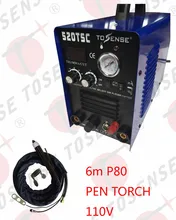 3 IN 1 P80 6M Multifunction TIG/MMA/ARC Welding Machine DC inverter Untouchable 520TSC With Pilot Arc 110V