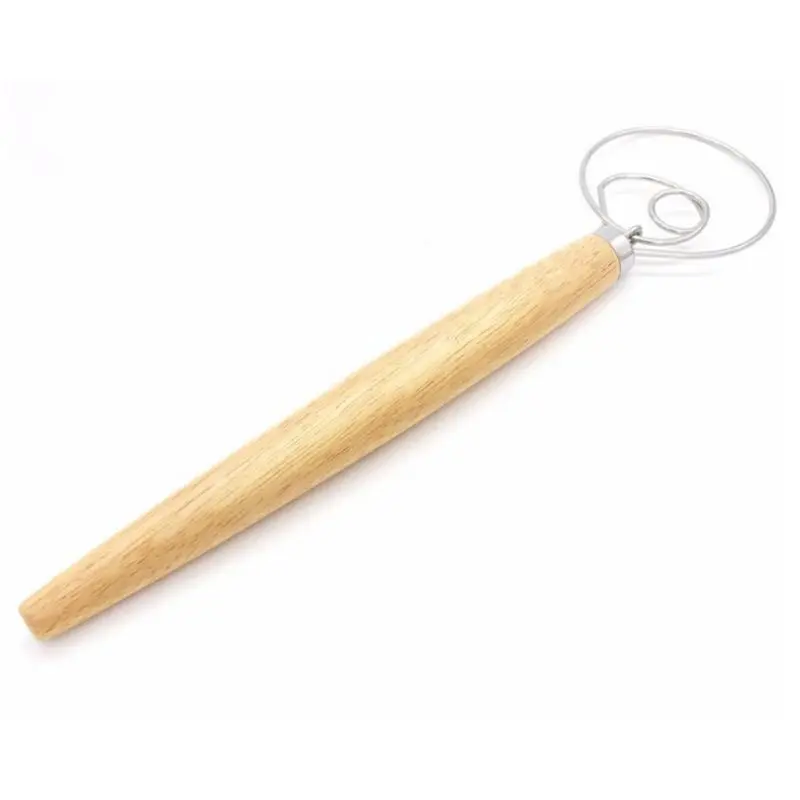 Взбиватель хлеба венчик для теста венчик для яиц с деревянной ручкой инструменты блендер кухонные принадлежности