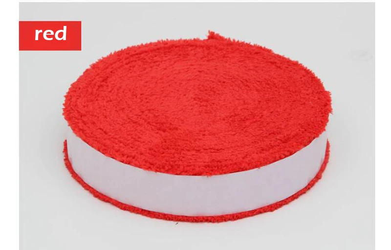 1pc High Quality Anti-slip Racket Overgrips Cotton Towel Grip Gym Fitness Sport Anti-skid Sweat Tape (3)