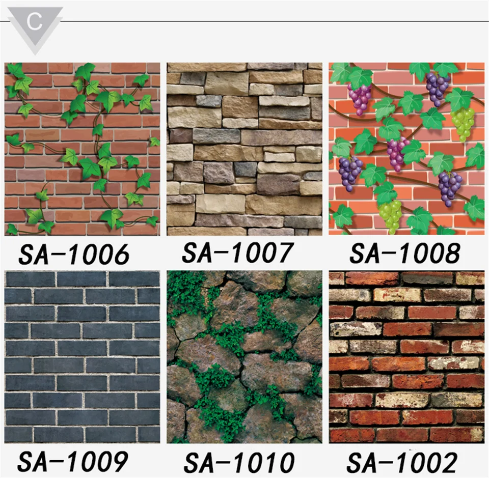 Домашний Декор 3D ПВХ винтажные стикеры на обои кирпичный камень деревенский эффект самоклеящаяся наклейка для украшения дома наклейки для гостиной