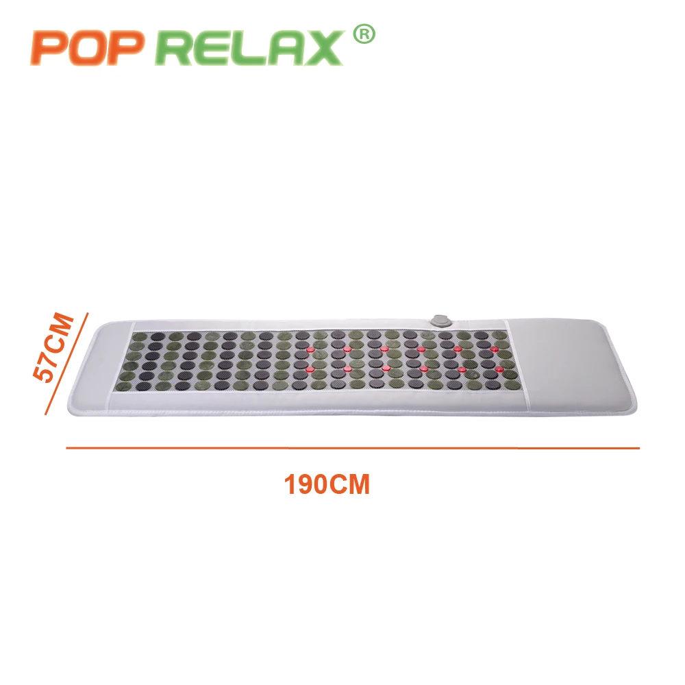 POP RELAX Корея технологии здоровья матрас магнит пихты красный светодиодный, фотонный лечебный нефрита турмалиновая грелка Массажный коврик матрас