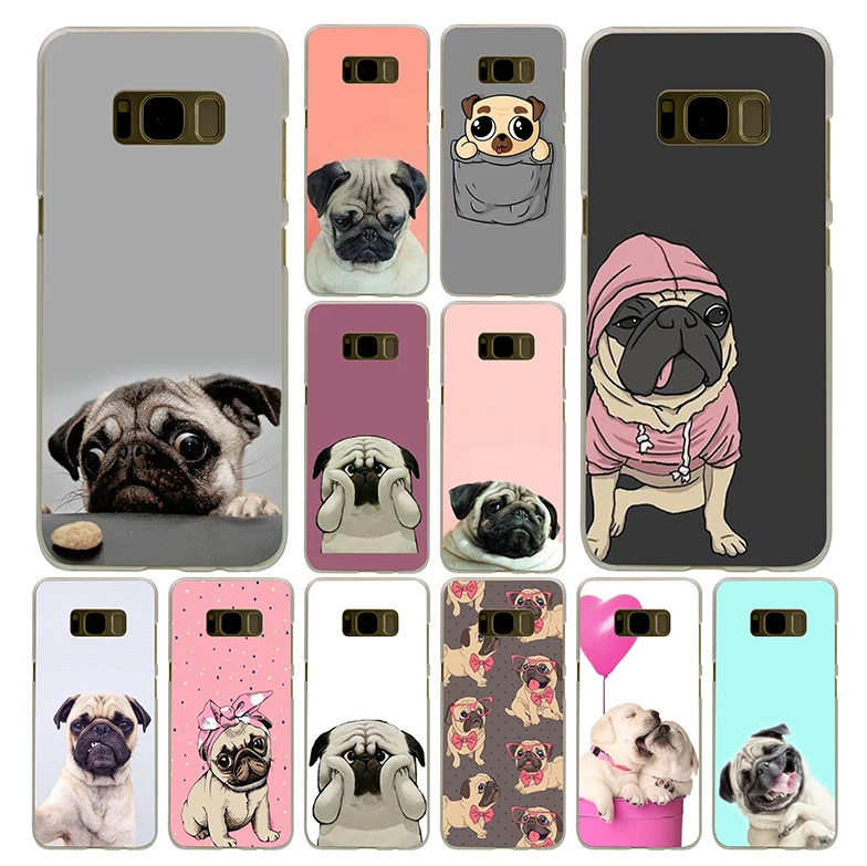 Lavaza Animal Cute Pug Dog Case for Samsung Galaxy S10 S10E S9 S8 Plus S7 S6 Edge &amp Note 8 9 Phone Cover | Мобильные телефоны и
