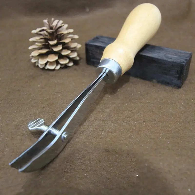 Adjustable Leather Edge Stitching Groover Leathercraft Groove Gouge DIY