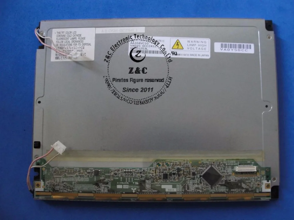 Оригинальный ЖК-дисплей класса A + AA104VC10 AA104VC09 10 4 дюйма панель экрана для