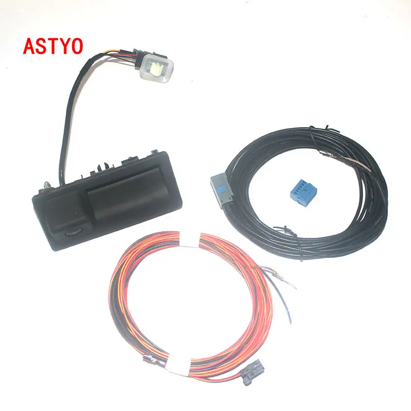 

ASTYO MIB RCD330 Plus AV Rear View Camera RVC Reverse Parking Camera For VW Tiguan Jetta MK6 Passat B7 Touran