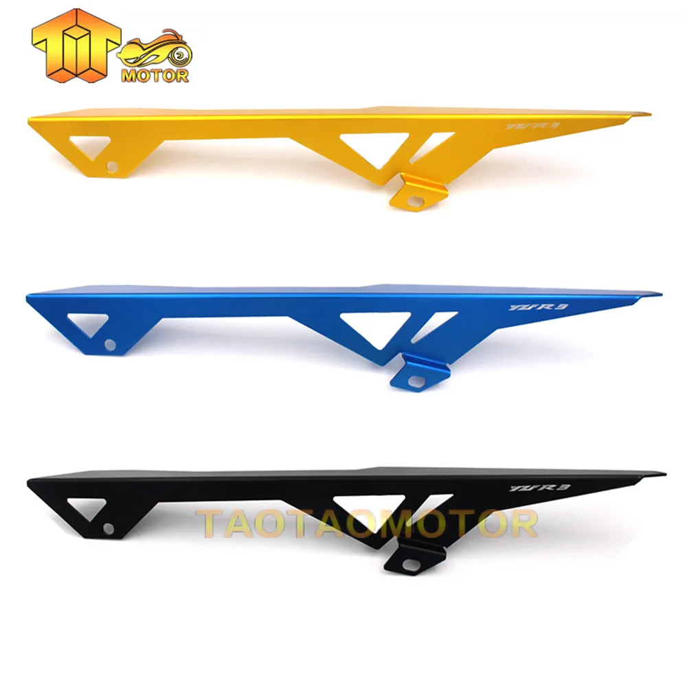 

CK CATTLE KING Motorcycle Chain Guard Protector Cover Aluminum For YAMAHA R3 R25 YZF-R3 YZF-R25 MT-03 MT-25 3 Color