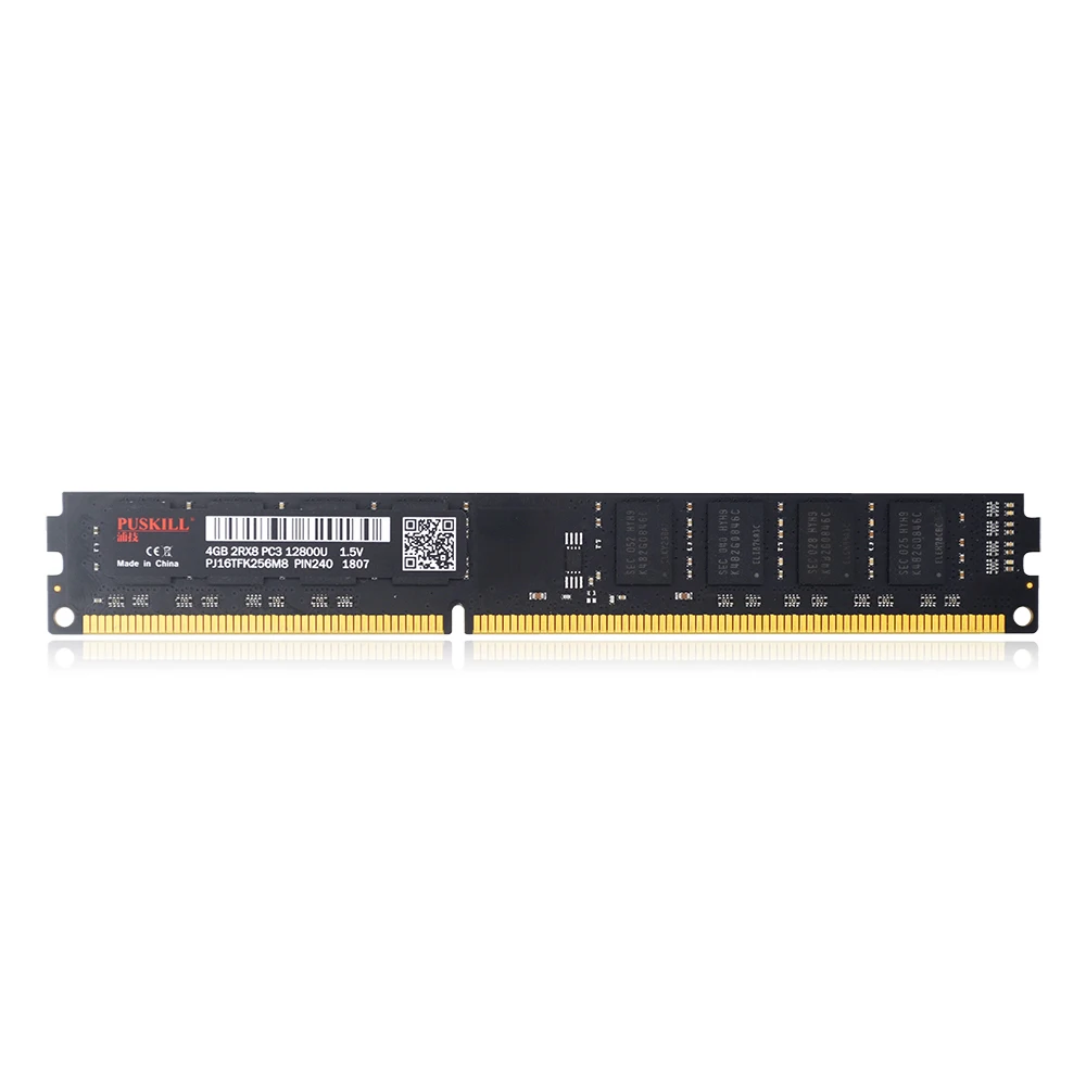 

Desktop Memory DDR3 4GB 1600MHz PC3 240Pin 1.5V no ECC RAM