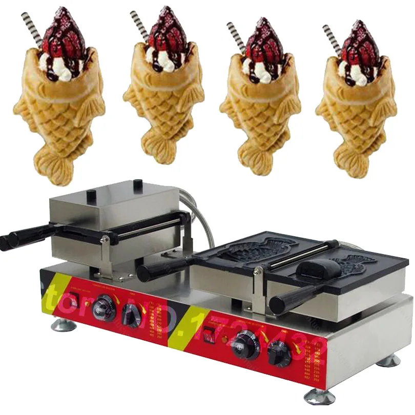 Free ship Ice cream cone Taiyaki grill open mouth Taiyaki machine aiyaki grill ;Taiyaki machine Free ship Ice cream cone Taiyaki grill open mouth Taiyaki machine aiyaki grill ;Taiyaki machine