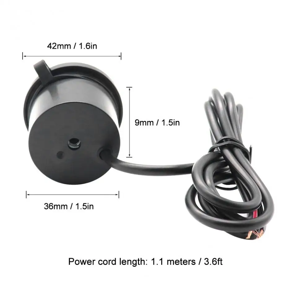 12/24 V трехколесный мотоцикл зарядка через usb Мощность шнур зарядного ...