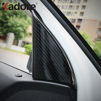 

For Volkswagen T-Roc TROC 2017 2018 2019 Front Window Cover Side Triangle Trim A Pillar Posts Molding Garnish Bezel Styling