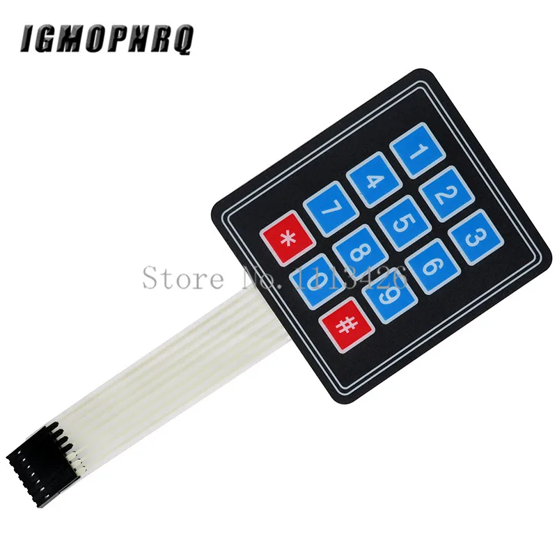 

4x3 New 3*4 Matrix Array/Matrix Keyboard 12 Key Membrane Switch Keypad