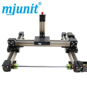 

Mjunit Electric push rod small telescopic rod micro lifting rod linear motor 100mm stroke push rod electric cylinder