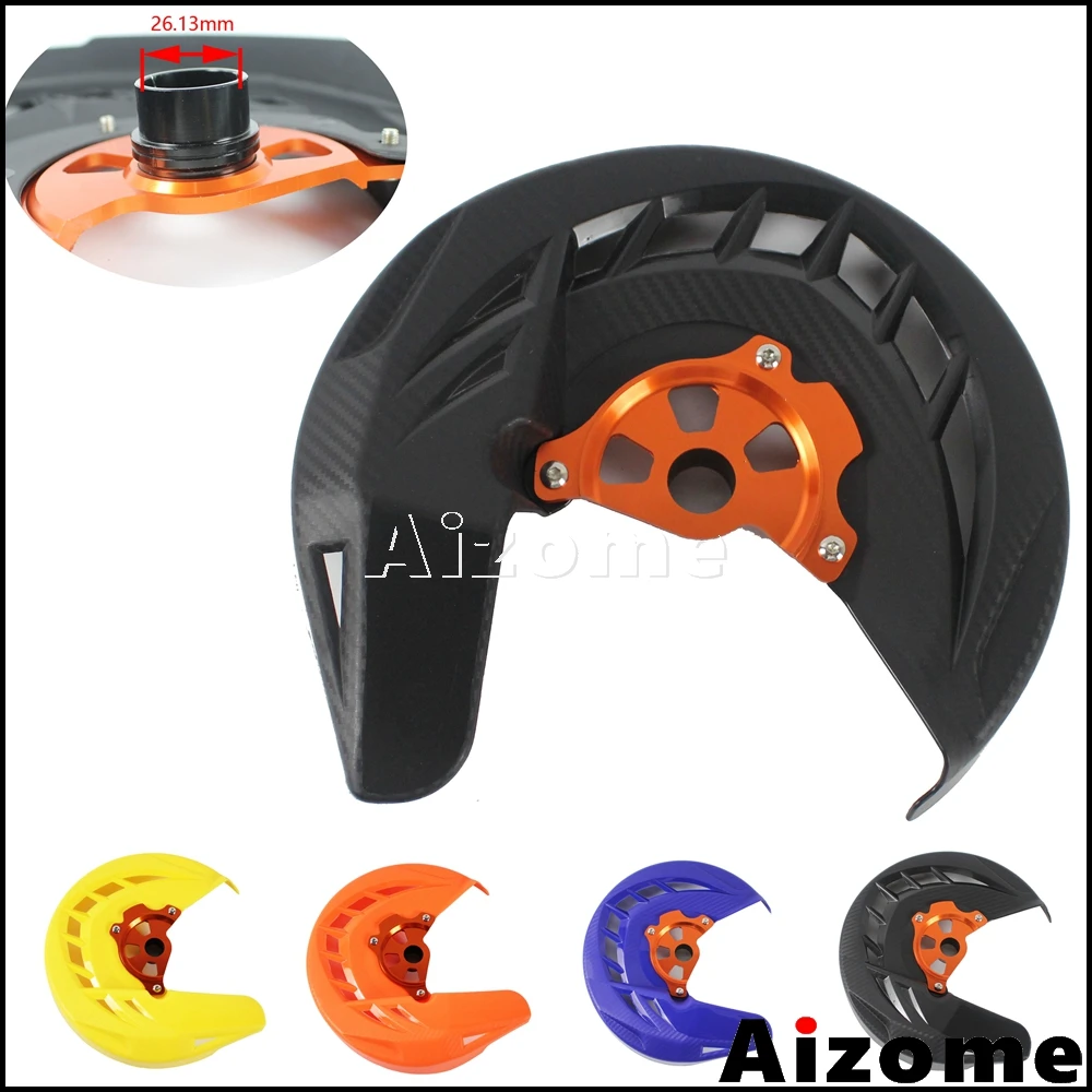 Motorcycle Front Brake Disc Rotor Guard Cover Protector Fits SX SXF EXC XC EXC 125 144 150 200