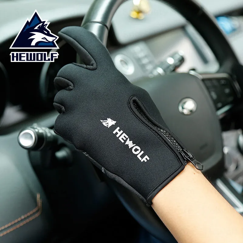 Hewolf походные перчатки зимние сверхлегкие тактические перчатки высокое качество ветрозащитные перчатки для скалолазания катание на велосипеде перчатки для вождения