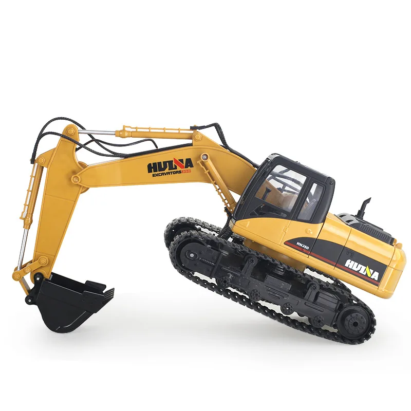 Игрушки HuiNa 1350 15 каналов 2 4G 1/12 Радиоуправляемый экскаватор зарядка 1:12 автомобиль