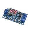 24V DC 12V Dual MOS tubo LED Digital tiempo retardo relé ciclo disparador temporizador retardo interruptor placa de circuito control de tiempo de módulo ► Foto 1/6