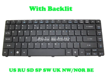 

Keyboard For Acer For Aspire 5935 5935G 5940G 5942 5944G Russian RU Sweden SD Spain SP Swiss SW United Kingdom UK English US