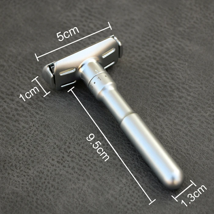Liga de Segurança Navalha para Homens 2022 tipo Universal Ajustável Perto Barbear Clássico Borda Dupla Caixa Lâminas 2 para homens ajustável close shaver classic double edge razors box