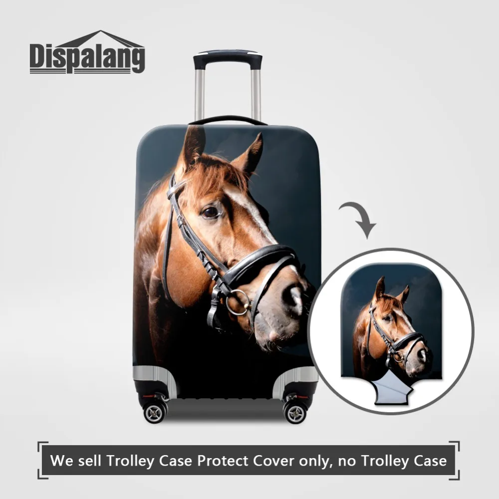 Dispalang Funda Con Estampado De Caballo Para Maleta Cubiertas 
