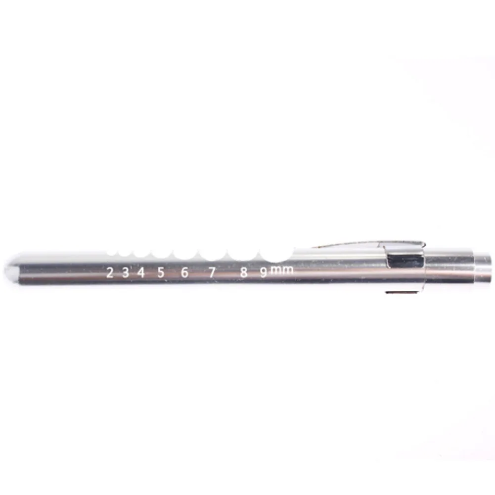 

New High Quality Portable Hand Lighting Medical Mini Flashlight Pen Light Torch Diagnostic with Scale First Aid Survival Tool HR