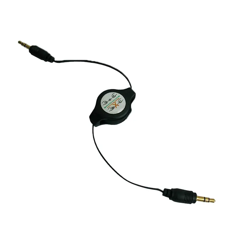 

Hot Sal Stereo 3.5mm to 3.5 Jack Car Audio Flexible Extension Cable Male Retractable Aux Music Line for iPhone 6 Plus Samsung S7
