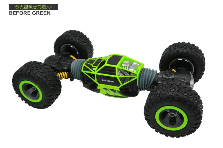 Игрушечная машинка Bigfoot elctric RC 2168 2,4 г 1:10 49 см 20 км/ч 4WD Двусторонняя деформация высокая скорость вездеход переворачивается трюк RC автомобиль