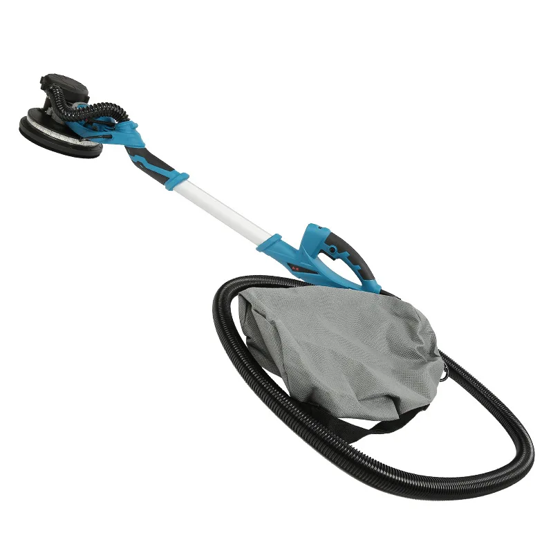 

Dustless electric wall putty polisher machine with light handheld 220V for home decoration Polisher