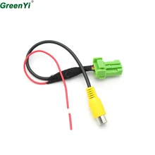 GreenYi Парковка заднего вида Камера RCA видео Plug обратного Преобразование Кабель-адаптер для Suzuki Vitara Swift Sx4 оригинальный TFT Экран
