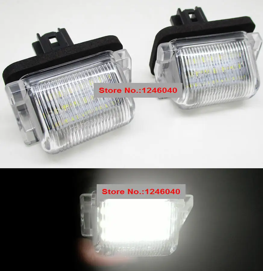 2x LED LICENSE NUMBER PLATE LIGHT MAZDA CX-5 KE 1ST GEN CANBUS
