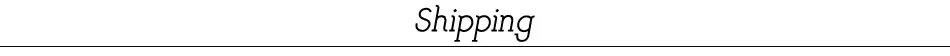 shipping
