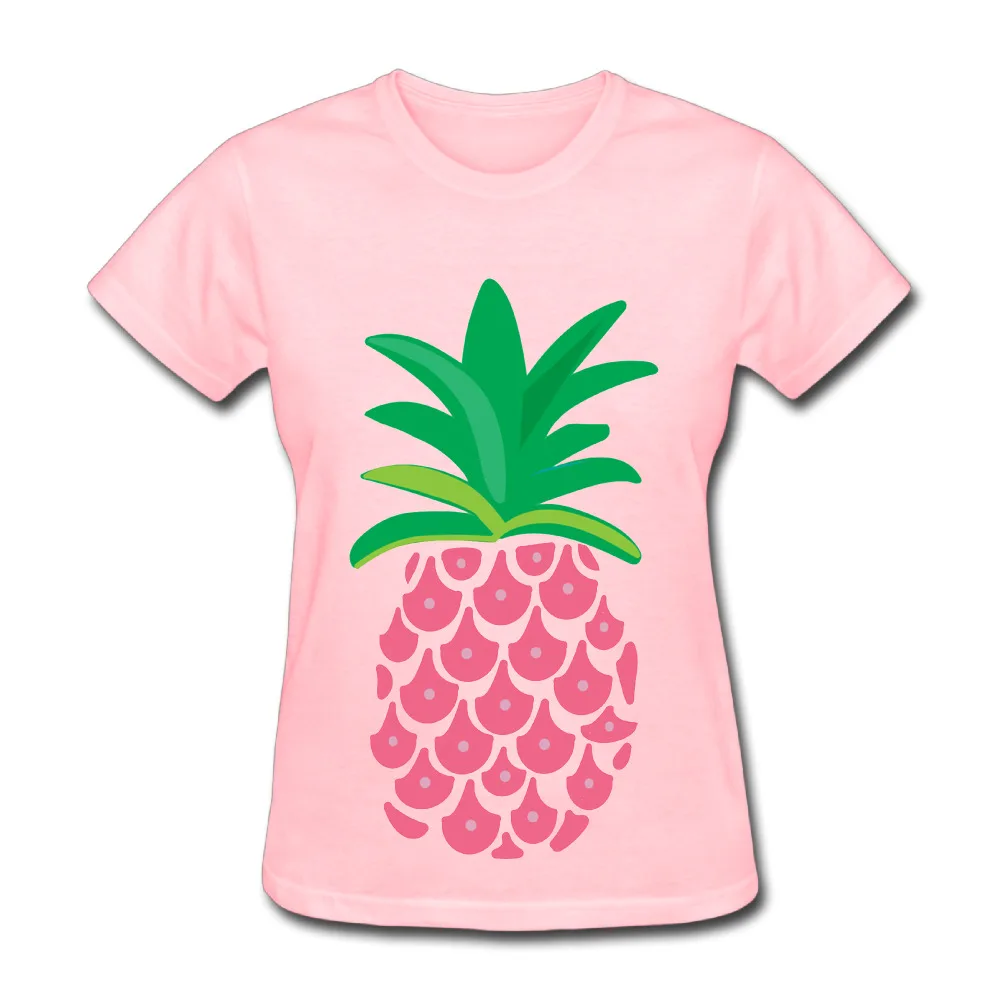 Pink Pineapple young girls hip hop cheap t shirts short sleeve 100% ...